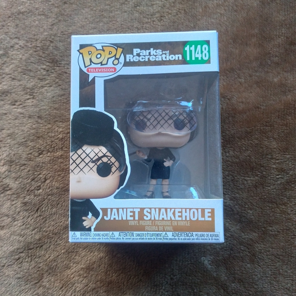 Funko Pop Janet Snakehole #1148 in Black Outfit